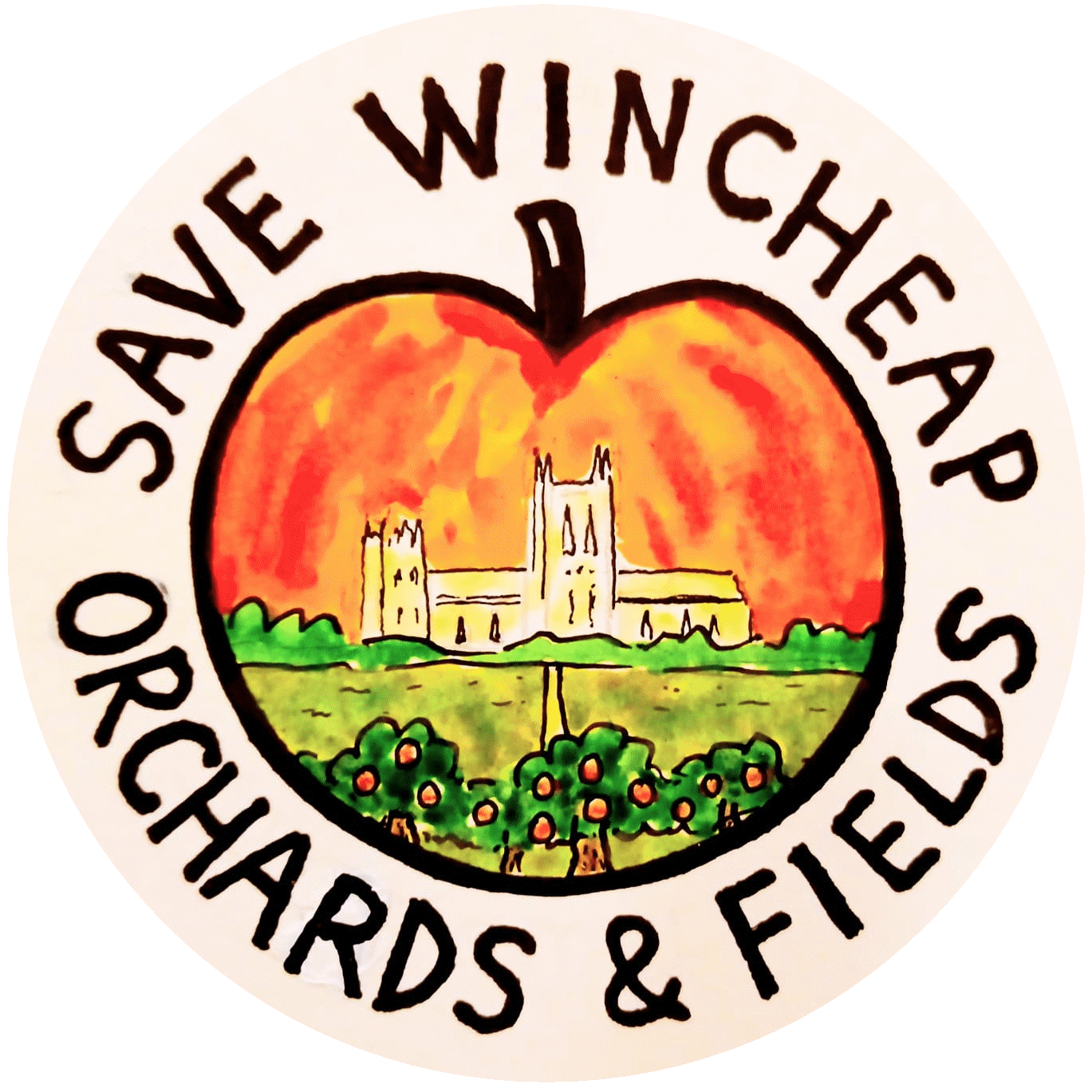 Save Wincheap Orchards & Fields Logo